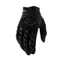 Motokrosové rukavice 100% Airmatic černá černá XXL