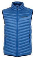 Men's insulated down vest Hannah ADARE princess blue stripe