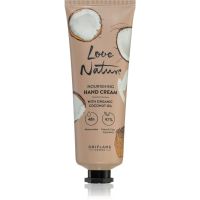 Oriflame Love Nature Organic Coconut Oil hranilna krema za roke 75 ml