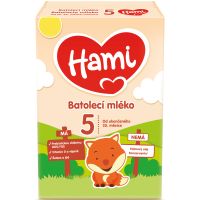 Hami 5 batoľacie mlieko 600 g