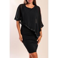 Elegantes Kleid  Arlet, Schwarz