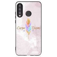 Silikónový čierny obal pre Huawei P30 Lite - Užívaj dňa