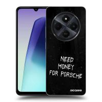 Silikónový čierny obal pre Xiaomi Redmi 14C - Black Fuel