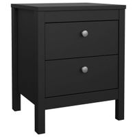 MID.YOU NOČNÝ STOLÍK, čierna, 43,8/54,1/38,4 cm