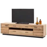 Livetastic SKRINKA POD TV, trámový dub, farba duba, 210/56/50 cm