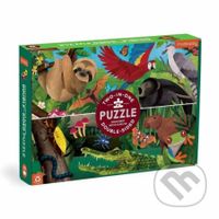 Deštný prales nad a na zemi (Oboustranné puzzle)