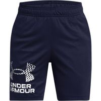 Under Armour TECH LOGO Къси панталони за момчета, тъмносин, размер
