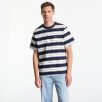 T-shirt Calvin Klein Jeans Ss Easy 20S Jersey Stripe Crewneck Tee Dark Sapphire L