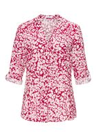 LASCANA Bluza  krvavo crvena / bijela