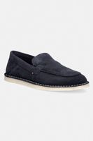 Tommy Hilfiger mokasíny pánske semišové HILFIGER STITCHDOWN SUEDE LOAFER