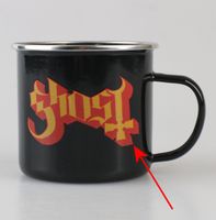 šalica (lončić) Ghost - Logo - OŠTEĆENO