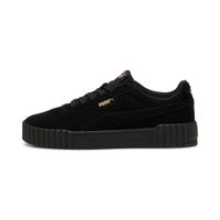 PUMA Carina 3.0 Suede Sneakers Damen, Schuhe, Schwarz, 35.5