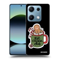 Silikónový čierny obal pre Xiaomi Redmi Note 14S - Hot Cocoa Club