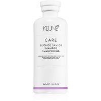 Keune Care Blonde Savior Shampoo hajsampon szőkített, festett és vegyileg kezelt hajra 300 ml