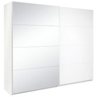 P & B SKRIŇA S POSUVNÝMI DVERAMI, biela, 250/210/62 cm