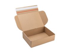 20 ks - Krabica poštová hnedá 264x194x76 s lepiacou a odtrhávacou páskou