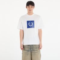 T-shirt FRED PERRY Box Graphic T-Shirt Snow White L