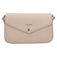 Női crossbody táska David Jones Sheena - bézs