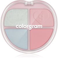 Colorgram Tintin Dory Eyeshadow Palette палетка тіней та хайлайтерів відтінок 05 Fairy Dory 4 гр
