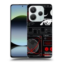 Silikónový prehľadný obal pre Xiaomi Redmi Note 14 4G - WAVES