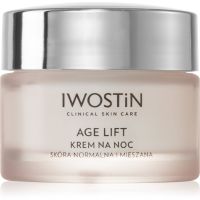 Iwostin Age Lift Nachtcreme gegen Falten für normale Haut und Mischhaut 50 ml