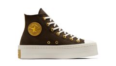 Converse Chuck Taylor All Star Modern Lift Corduroy High Top - Dámske - Tenisky Converse - Hnedé - A07203C - Veľkosť: 39