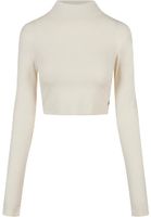 Women's Organic Long Sleeve Turtleneck - Cream