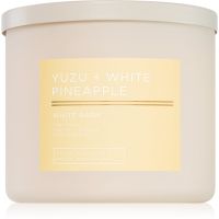 Bath & Body Works Yuzu + White Pineapple lumânare parfumată 411 g