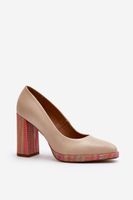 Szivattyúk Stiletto Laura Messi 2746 Beige színű