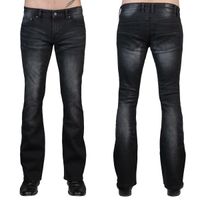 Herren Hose (Jeans) WORNSTAR - Hellraiser - Jahrgang Schwarz 38