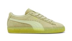 Puma Suede Classic Translucent Women - Dámske - Tenisky Puma - Zelené - 398818-02 - Veľkosť: 40