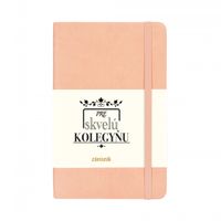 Stredný zápisník Journal - Pre skvelú kolegyňu ružový ALBI