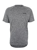 UNDER ARMOUR Tehnička sportska majica 'Tech 2.0'  siva melange / crna