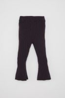 DEFACTO Baby Girl Bell-bottomed Elastic Waist Knit Basic Plain Leggings