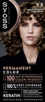 Syoss   állandó színezés- Permanent Coloration - 5_8 Hezelnut Brown