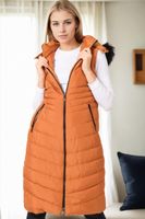 Z9752 DEWBERRY WOMEN'S VEST-TAN