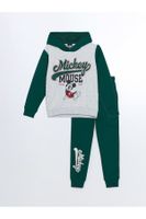 LC Waikiki Hooded Mickey Mouse Printed Boy's Tracksuit