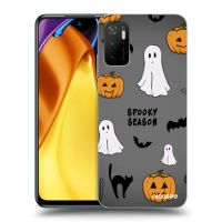 Silikónový čierny obal pre Xiaomi Poco M3 Pro 5G - Spooky season 2