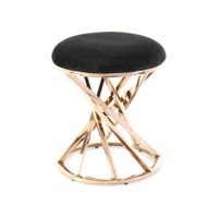 TABURETKA, kov, textil, 40/49/40 cm