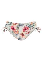 LASCANA Bikini donji dio  kraljevski zelena / mandarina / rubin crvena / prljavo bijela