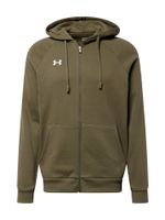 UNDER ARMOUR Sportski gornji dio trenirke 'Rival'  maslinasta / bijela
