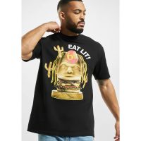 T-shirt Urban Classics Eat Lit Oversize Tee Black S