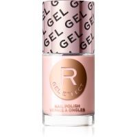 Makeup Revolution Ultimate Shine géles körömlakk árnyalat I'm Gentle Pastel Peach 10 ml