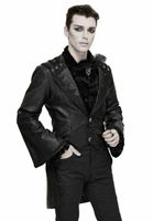 muški kaput DEVIL FASHION - Osiris Nightfall Gothic Fitted Leather M