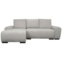 Carryhome SEDACÍ SOUPRAVA, textil, světle šedá