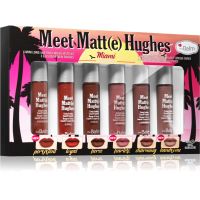 theBalm Meet Matt(e) Hughes Mini Kit Miami set tekućih ruževa (za dugotrajni efekt)