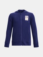 Under Armour UA Rival Terry FZ Sweatshirt Kinder Blau