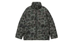 Carhartt WIP Springfield Jacket Camo Duck Grey Muži - Bundy Carhartt WIP - Viabarevná - I032262_2IJ_XX-XL - Size: XL