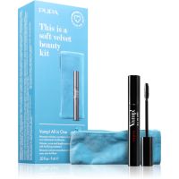 PUPA Milano Vamp! All In One Volumenmascara mit Verlängerungseffekt und Wimperntrennung Farbton Black