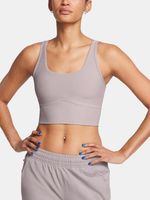 Under Armour Meridian Rib Crop Majica bez rukava siva